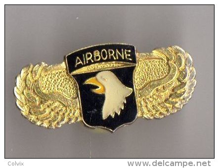 PIN´S AIRBORNE PARACHUTISME ARMEE US - Parachutisme