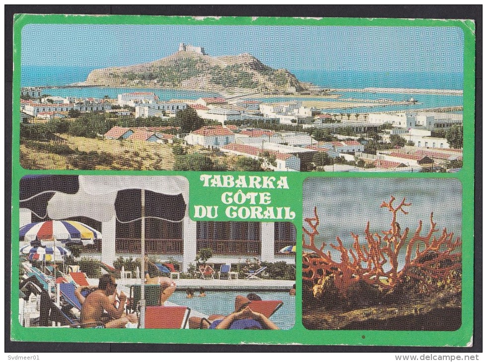 Tunisia: PPC Picture Postcard To Germany, 1978, 2 Stamps, Jerid Forest, Ceramics, Art, Card: Tabarka (traces Of Use) - Tunesië (1956-...)