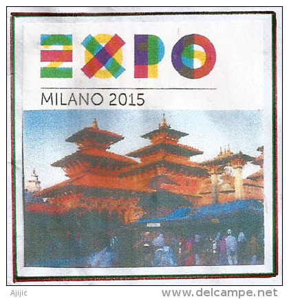 NEPAL. EXPO MILAN 2015, Belle Lettre Du Pavillon Népalais, Avec Tampon Officiel De L'EXPO, Postée De Milano Borromeo - 2015 – Milano (Italia)