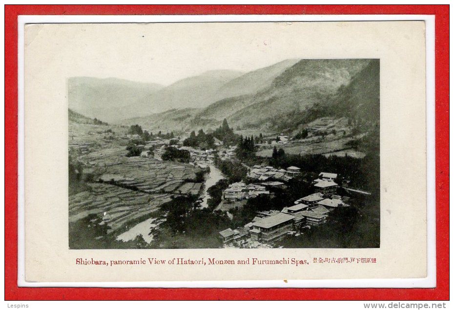 ASIE - JAPON -- Shiobara , Panoramic View Of Hataori - Autres & Non Classés