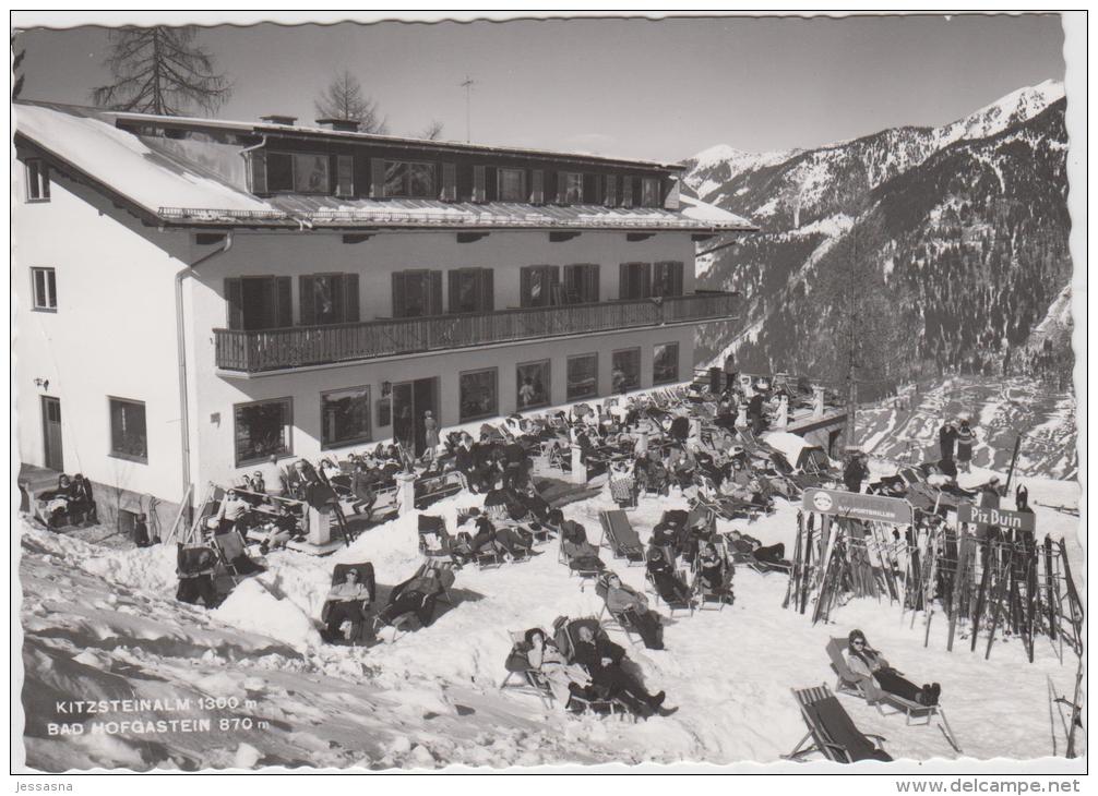 AK - Bad Hofgastein -   Sonnenhungrige Bei Der KITZSTEINALM 60er - Bad Hofgastein