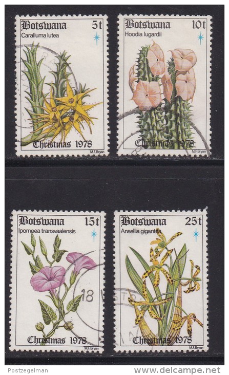 BOTSWANA, 1978, Cancelled Stamps , Christmas, 221-224 , #763 - Botswana (1966-...)