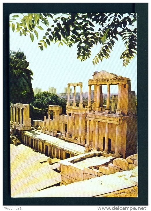 BULGARIA  -  Plovdiv  Roman Theatre  Unused Postcard - Bulgaria