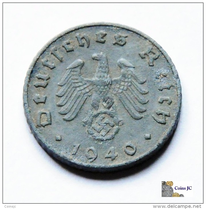 GERMAN - THIRD  REICH -  5 Reichspfennig - 1940B - 5 Reichspfennig