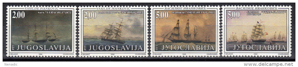 Yugoslavia,Museum Exhibits 1998.,MNH - Neufs