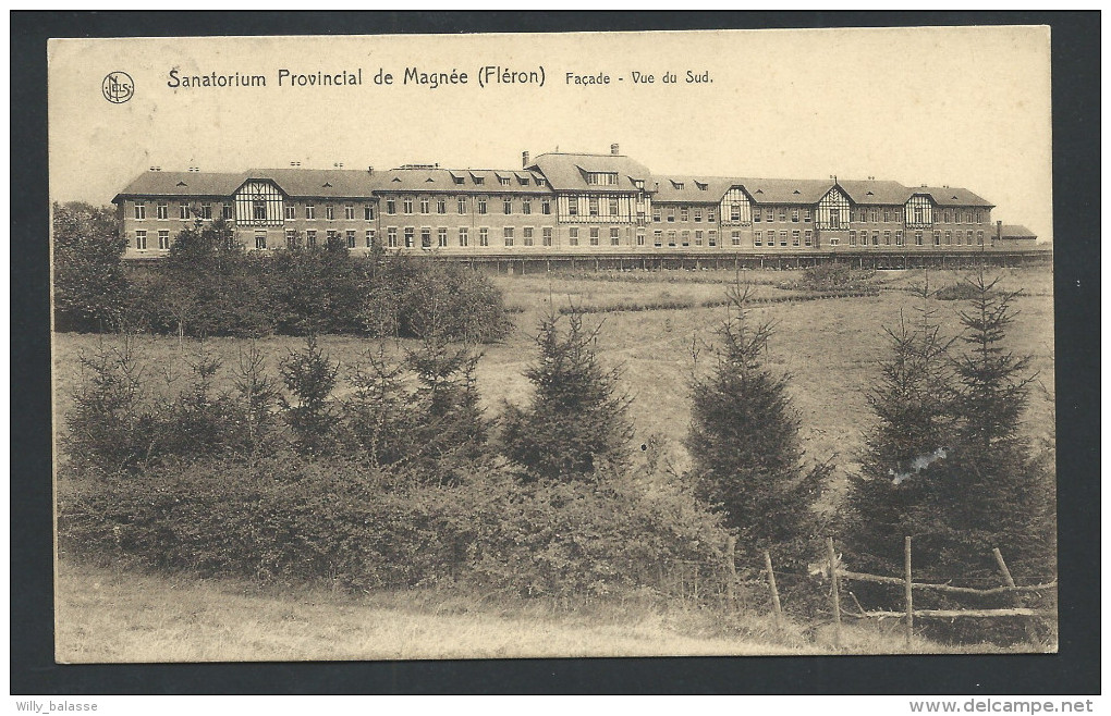 CPA - Sanatorium Provincial De MAGNEE - Fléron - Façade - Vue Du Sud - Nels   // - Fléron