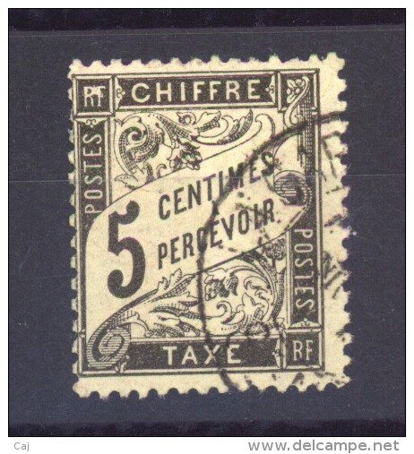 04293  -   France  -  Taxes  :  Yv  14  (o) - 1859-1959 Oblitérés