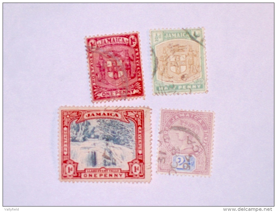 JAMAIQUE / JAMAICA    1889-1904  LOT# 1 - Jamaique (1962-...)