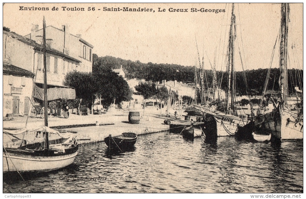 VAR 83 SAINT MANDRIER  PRES DE TOULON  LE CREUX ST GEORGES - Saint-Mandrier-sur-Mer
