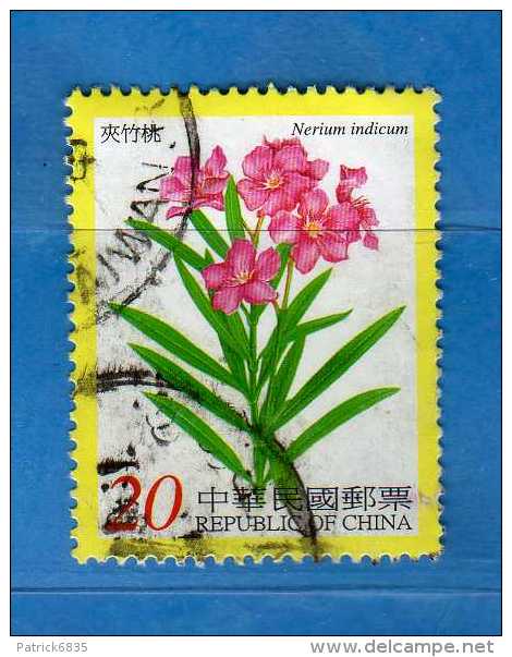 Taiwan Formosa ° -  2000 - Flore Plantes Toxiques Yvert. 2544 .  Used  .  Vedi Descrizione - Usados