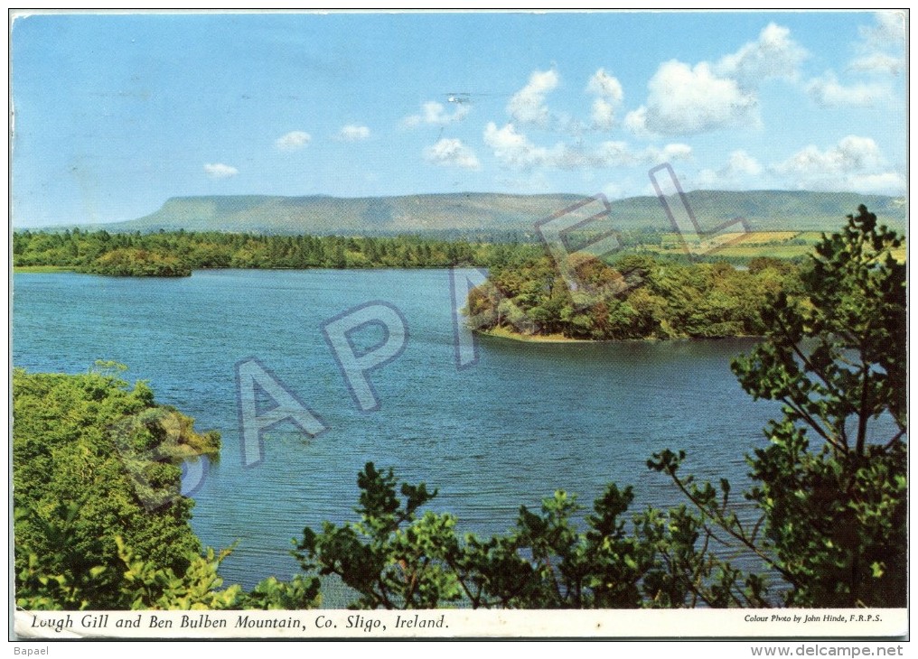 Sligo (Irlande) - Lough Gill And Ben Bulben Mountain (Photo John Hinde) (+ Descriptif Du Verso) - Sligo