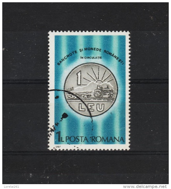 1987  - Monnaies Roumaines Courantes Mi No 4339 Et Yv 3743 - Usado