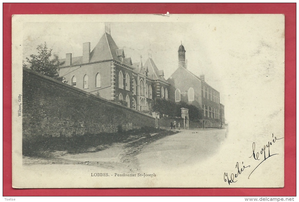 Lobbes - Pensionnat St-Joseph - édit : Wilmet, Gilly- 1903 ( Voir Verso ) - Lobbes