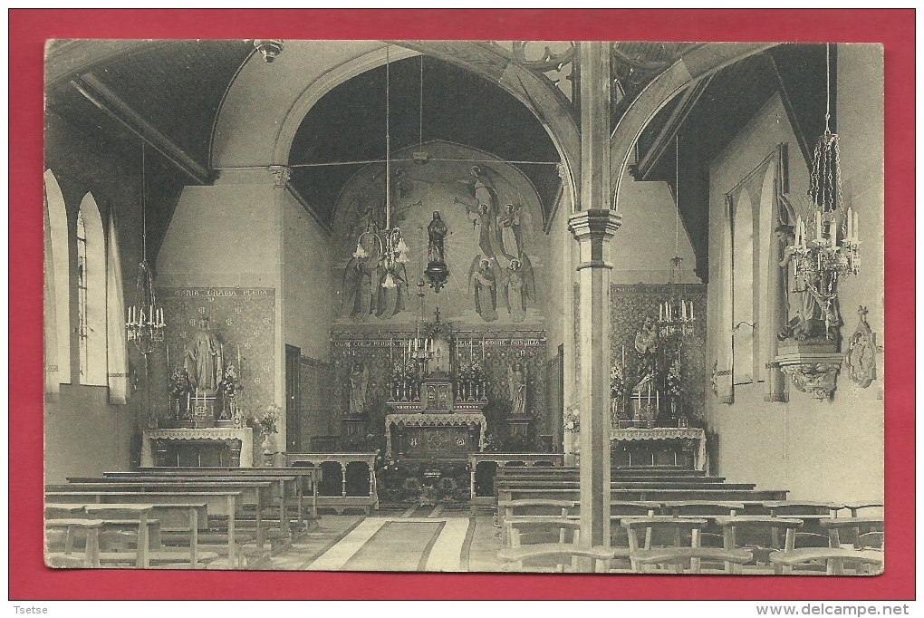 Roucourt - Pensionnat Des Soeurs St Joseph De Valenciennes - La Chapelle ( Voir Verso ) - Péruwelz