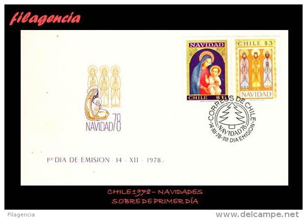 AMERICA. CHILE SPD-FDC. 1978 NAVIDADES - Chile