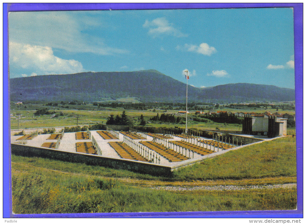 Carte Postale 26. Vassieux-en-Vercors  Le Cimetière Militaire National   Trés Beau Plan - Autres & Non Classés