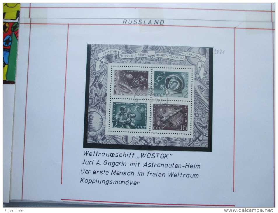 Slg. Luftwaffe / Zeppelin und Raumfahrt 1960 - 80er Jahre! Viele Belege / Sonderstempel und auch Blocks! Interessant!!