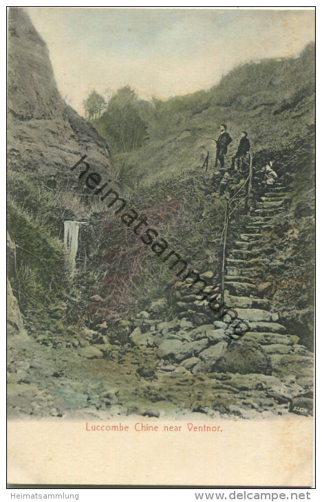 Isle Of Wight - Luccombe Chine Near Ventnor Ca. 1905 - Ventnor