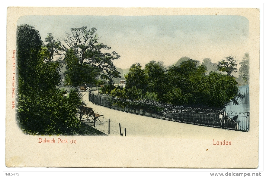 LONDON : DULWICH PARK (UNDIVIDED BACK - STENGEL) - London Suburbs