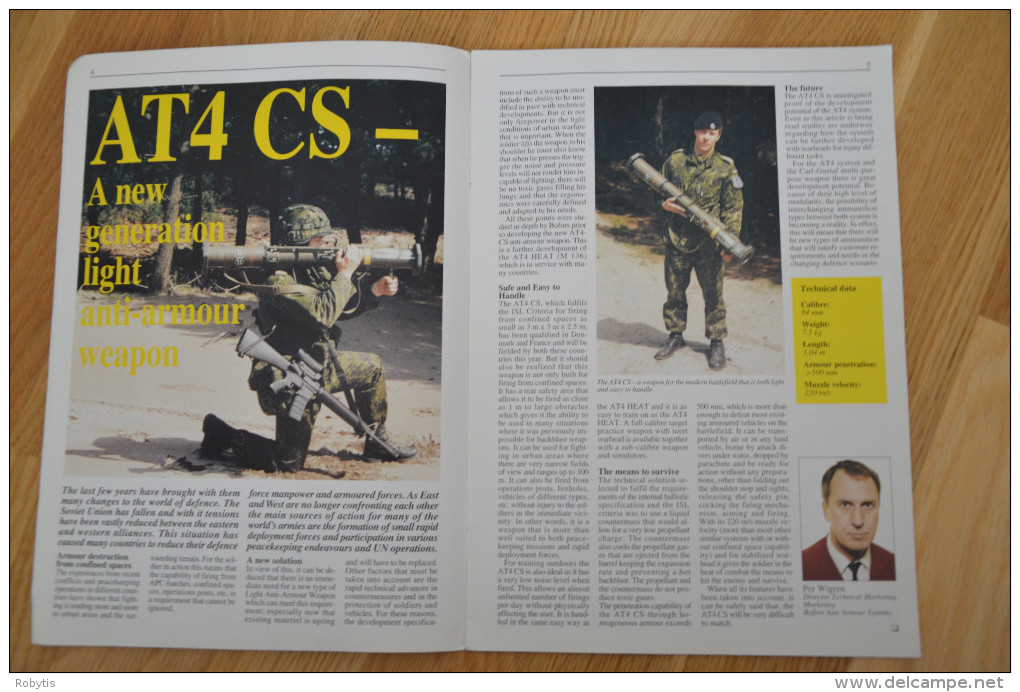 Sweden Bofors News 1997 Nr.13 - Militair / Oorlog