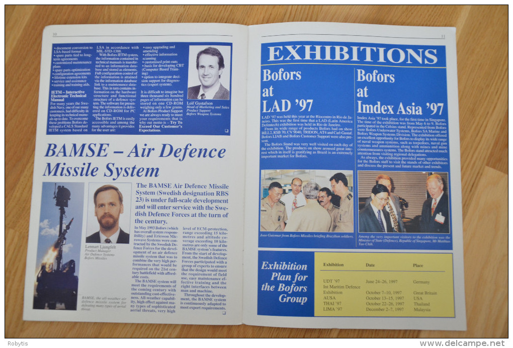 Sweden Bofors News 1997 nr.13