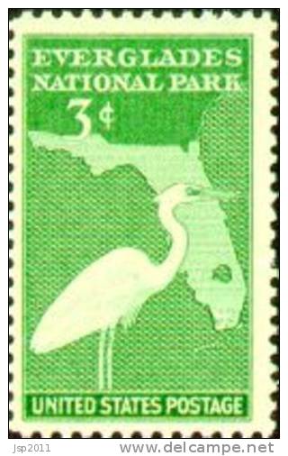 USA 1947 Scott 952, Everglades National Park, MNH ** - Ongebruikt