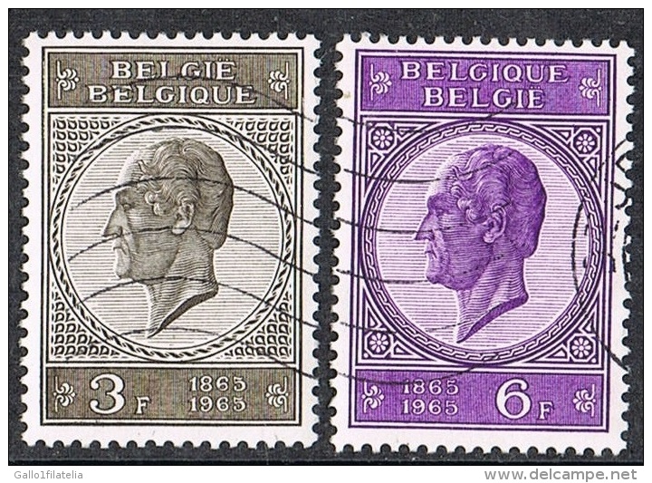 1965  - BELGIO / BELGIUM - CENTENARIO DELLA MORTE DI RE LEOPOLDO I. USATO - Other & Unclassified