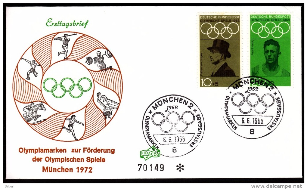 Germany Munich 1968 / Olympic Games Mexico City / Athletics, Football, Weightlifting, Gymnastics Equestrian - Estate 1968: Messico