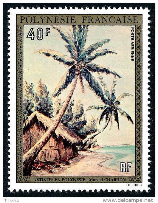 POLYNESIE 1974 - Yv. PA 85 **   Cote= 36,00 EUR - Tableau De M. Chardon ..Réf.POL23082 - Neufs