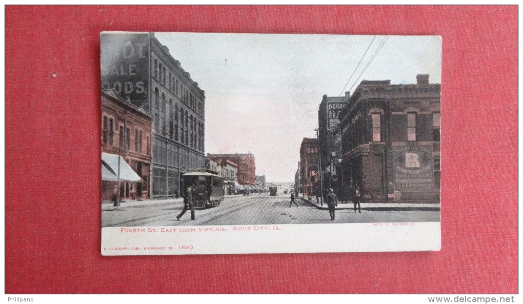 Fourth Street  Trolly Iowa> Sioux City =====   ==  Ref  56 - Sioux City