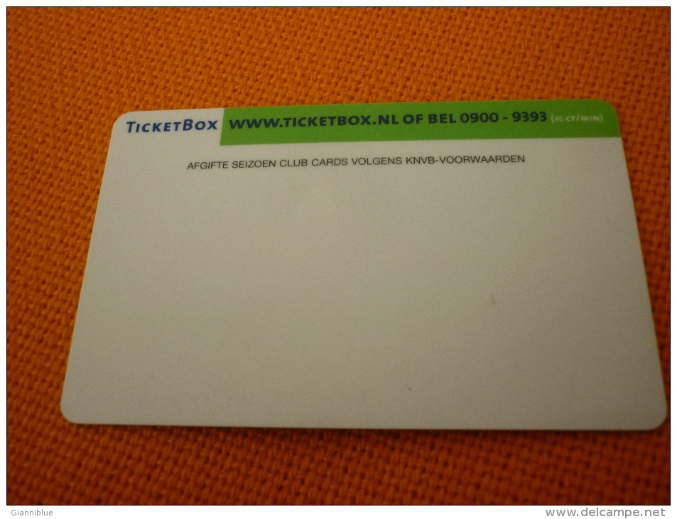 FC Dordrecht Jupiter League Football Season Card 07/08 From Netherlands - Sport