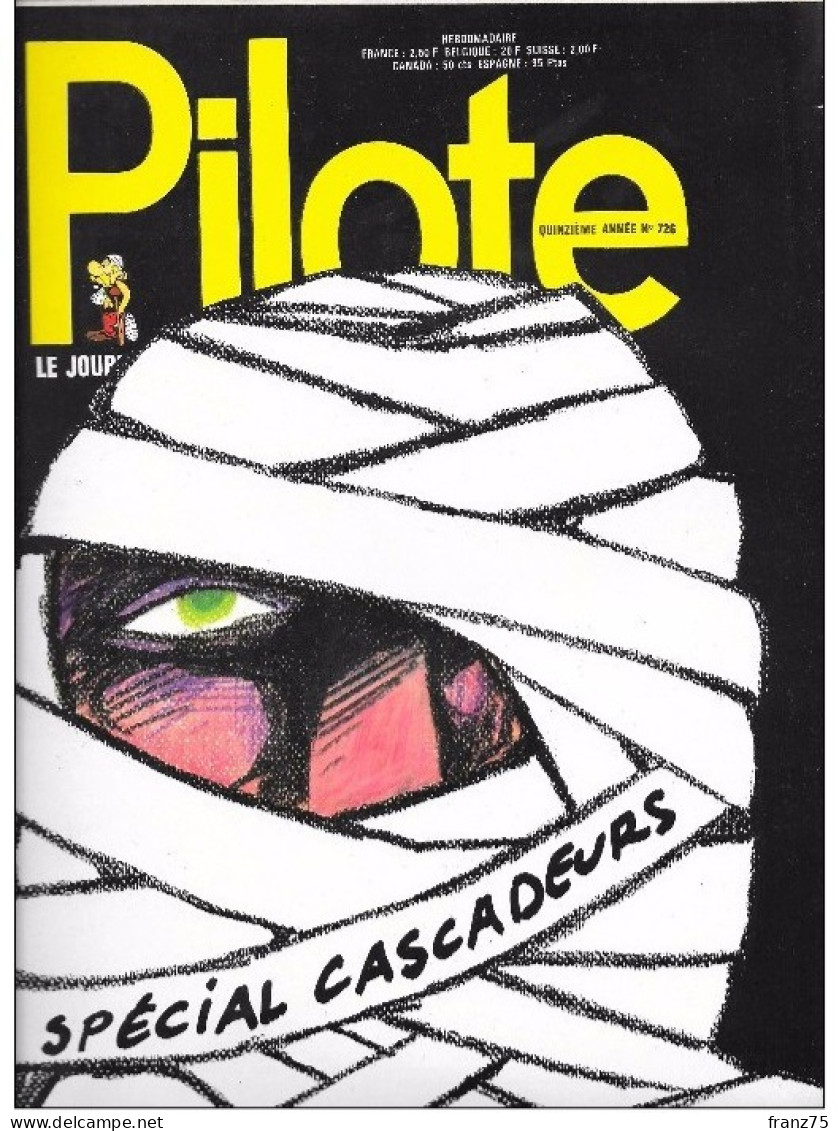 PILOTE-Hebdo N° 726-1973-Dargaud--TBE - Pilote