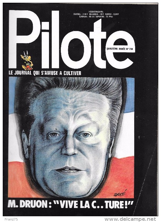 PILOTE-Hebdo N° 710-1973-Dargaud--TBE - Pilote