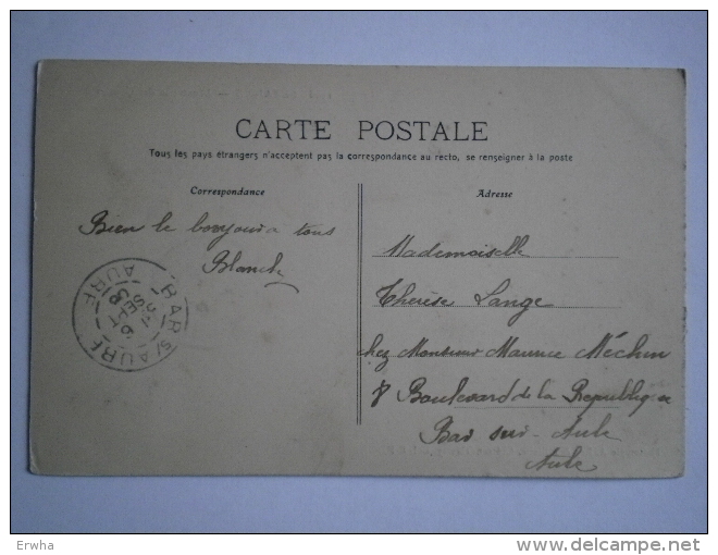 1908 SEZANNE Grottes MARNE Champagne Près Epernay Reims Châlons Vertus Sainte Menehould Montmirail Bazancourt Ay Anglure - Sezanne