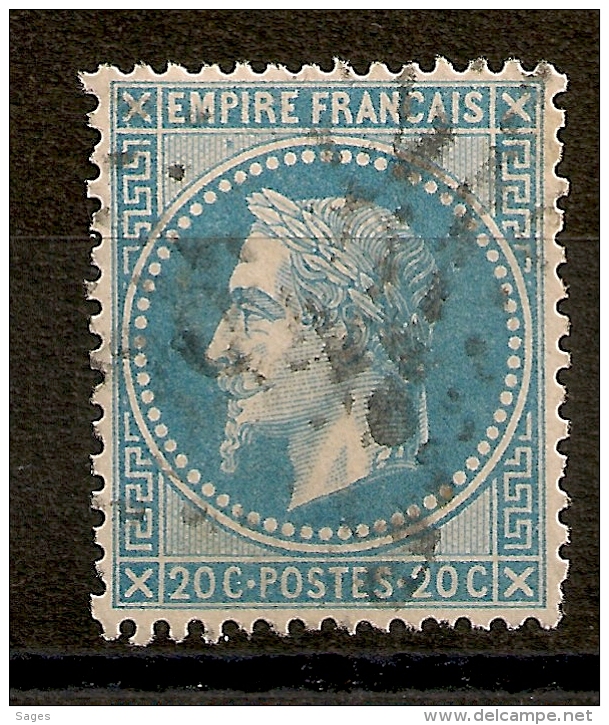 17 A3, 3° état, 20C NAPOLEON LAURE, Planché ! CENTRAGE TB. - 1863-1870 Napoléon III Lauré