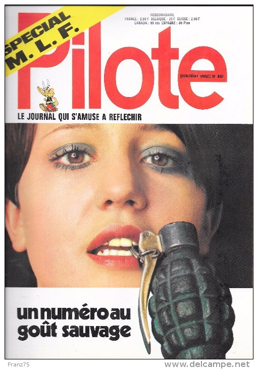 PILOTE-Hebdo N°697-1973-Dargaud--TBE - Pilote