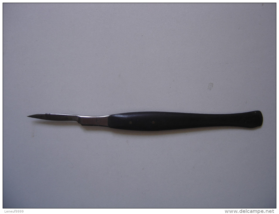 ANCIEN SCALPEL BISTOURI Chirurgical Medical MEDECINE DOCTEUR Vintage 14 Cm - Matériel Médical & Dentaire