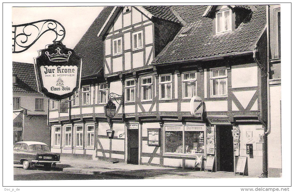 Deutschland - Helmstedt - Gasthof " Zur Krone " - Helmstedt