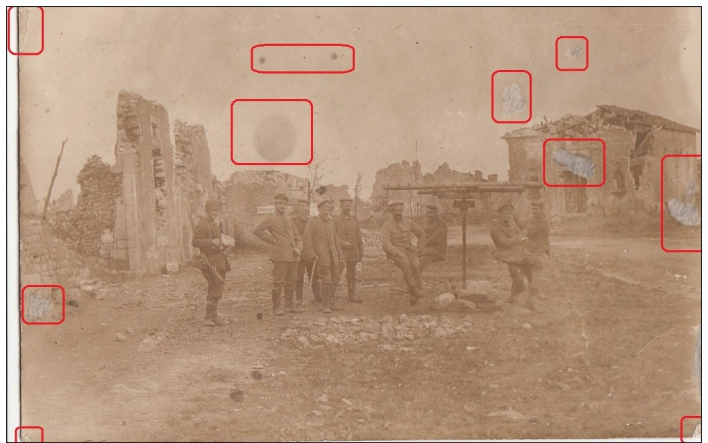 SAULX LES CHAMPLON  SOLDATS ALLEMANDS UTILISANT UN MANEGE DE FORTUNE  CARTE PHOTO ALLEMANDE - Autres & Non Classés