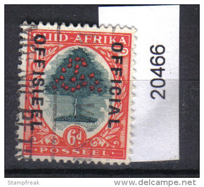 Südafrika, Dienst 54, O - Timbres De Service