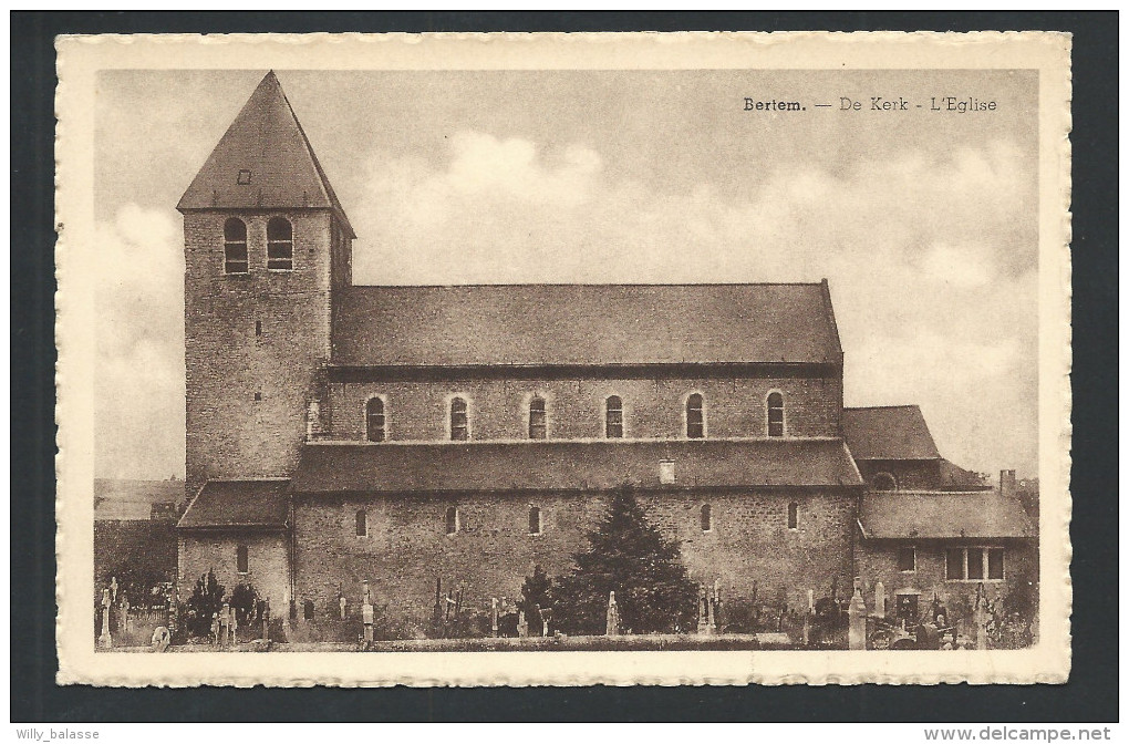 CPA - BERTEM - De Kerk - Eglise  // - Bertem