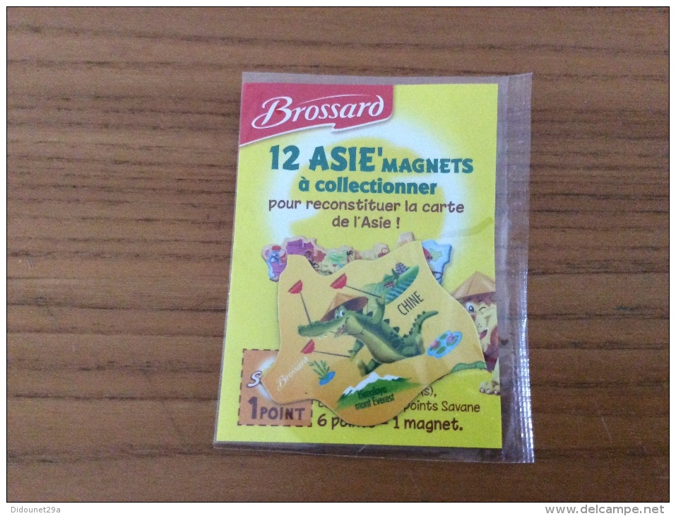 Magnet Brossard * Série 12 ASIE Magnet (Chine, Crocodile) - Magnets