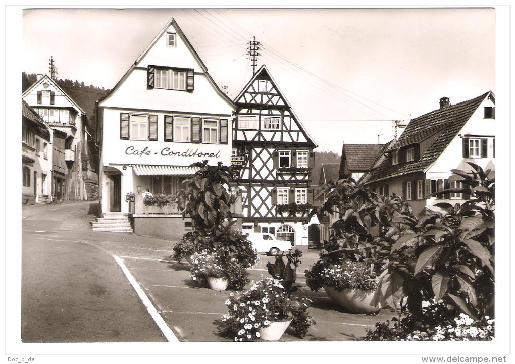 Deutschland - 7267 Bad Teinach / Schwarzwald - Cafe Conditorei - Bad Teinach