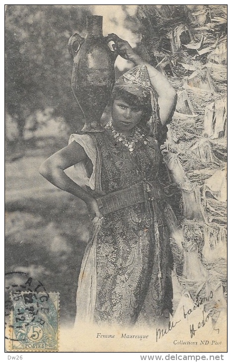 Scènes Et Types - Femme Mauresque - Collection ND Phot. - Carte Précurseur - Africa