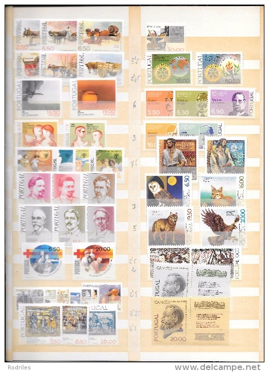 Portugal. Azores. Madeira. Serie nuevas Años 1970 a 1984. Valor de catalogo 1087.95 Euros