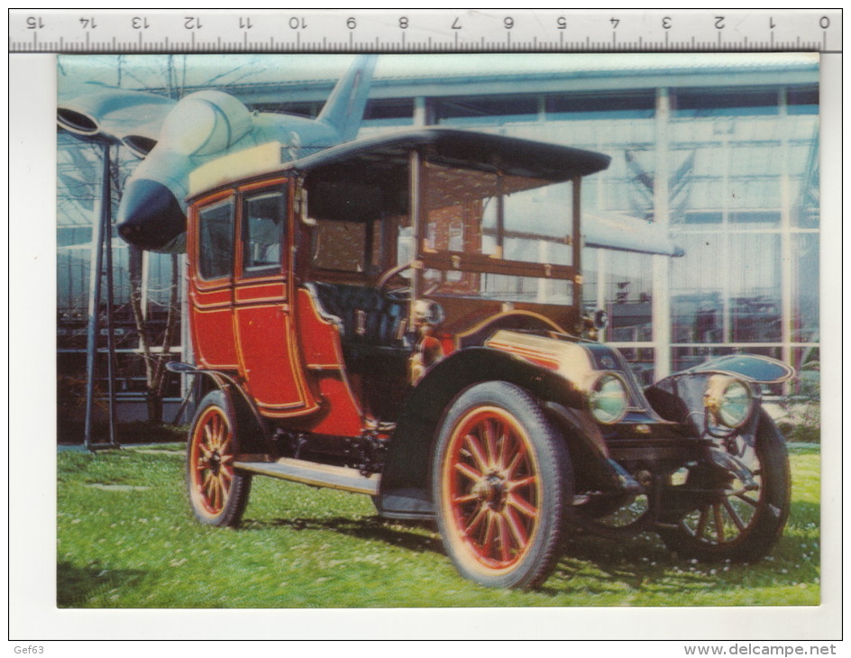 Luzern - Verkehrsmuseum / Musée Suisse Des Transports - Renault 1908 &amp; FFA N-20 - Carte 3D - Musées
