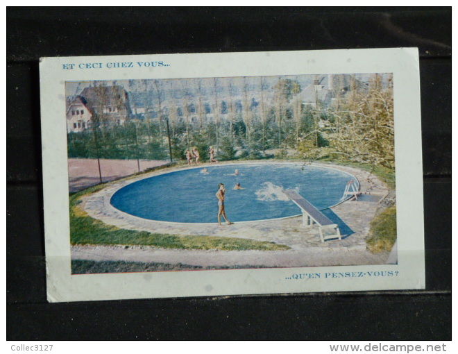 F01 - Publicité Piscines Ondine . Malmedy - Belgique - Werbepostkarten