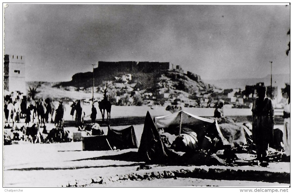 GUERRE 39 - 45 MILITARIA DU TCHAD A TUNIS  CAMPAGNE DU FEZZAN  R'AT EMPLACEMENT DE COMBAT - Weltkrieg 1939-45