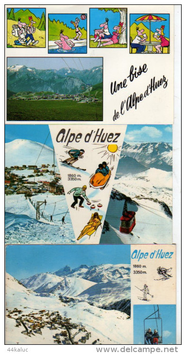 L'Alpe D'HUEZ Un Lot De 12 Cartes édition André(scan Recto Et Verso) - Altri & Non Classificati