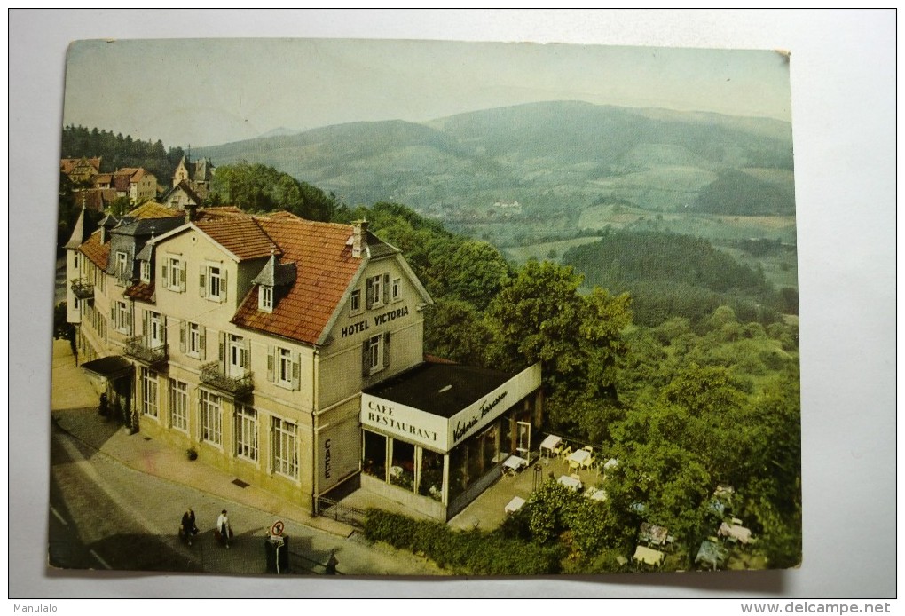 Kaffee Terrassenrestaurant Kurhotel Auguste Viktoria Heilklimatischer Kurort Lindenfels Im Odenwald - Odenwald